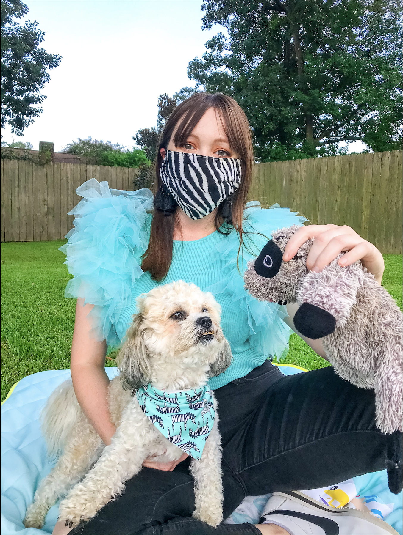 MASK UP! FUN MASK OPTIONS TO TWIN WITH YOUR PUP.